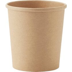 HEIKO 食品容器 未晒フードカップ 深型 460ml 25個 4500003