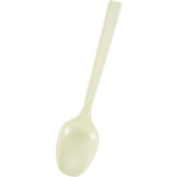 HEIKO プラスチックスプーン アイボリー 16cm 単袋 4513001