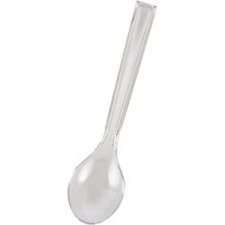 HEIKO プラスチックスプーン 透明 12.3cm バラ 4513006