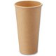 HEIKO ペーパーカップ アイス・ホット兼用 未晒 20オンス（最大約605ml） 25個入り 4535998