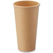 4535998 [HEIKO ペーパーカップ アイス・ホット兼用 未晒 20オンス（最大約605ml） 25個入り]