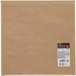 HEIKO 食品袋 窓付フラットバッグ 未晒 210×210 4738229
