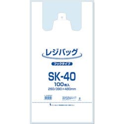 シモジマ レジ袋 レジバッグ SK-40 6903503