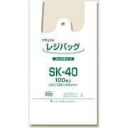 シモジマ レジ袋 レジバッグ ナチュラル SK-40 6903513