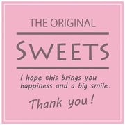 HEIKO ギフトシール Sweets スクエアピンク 7062313