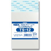 6753504 [HEIKO OPP袋 クリスタルパック テープ付 T 9-12]