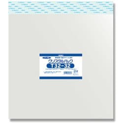 6753513 [HEIKO OPP袋 クリスタルパック テープ付 T 32-32]
