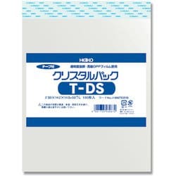 6753518 [HEIKO OPP袋 クリスタルパック テープ付 T DS]