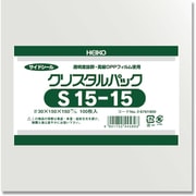 6761900 [HEIKO OPP袋 クリスタルパック S 15-15]