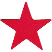HEIKO タックラベル 星型 23×25 No.332 赤 7073125