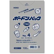 6763304 [HEIKO ボードンパック プラマーク入り #20 No.4 穴あり]
