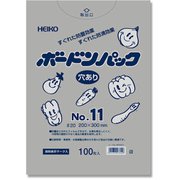 6763311 [HEIKO ボードンパック プラマーク入り #20 No.11 穴あり]