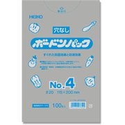 6763324 [HEIKO ボードンパック プラマーク入り #20 No.4 穴なし]