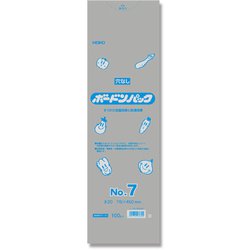 6763327 [HEIKO ボードンパック プラマーク入り #20 No.7 穴なし]