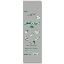 6763357 [HEIKO ボードンパック プラマーク入り #25 No.7 穴あり]