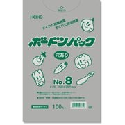 6763358 [HEIKO ボードンパック プラマーク入り #25 No.8 穴あり]