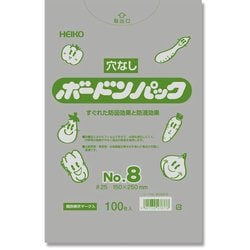6763378 [HEIKO ボードンパック プラマーク入り #25 No.8 穴なし]