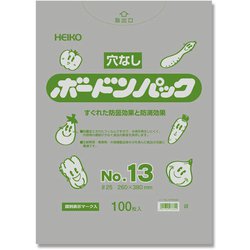 6763383 [HEIKO ボードンパック プラマーク入り #25 No.13 穴なし]