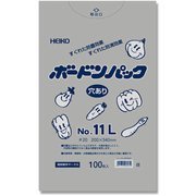 6763421 [HEIKO ボードンパック プラマーク入り #20 No.20-11L 穴あり]