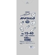 6763477 [HEIKO ボードンパック プラマーク入り #20 No.15-40 穴あり]