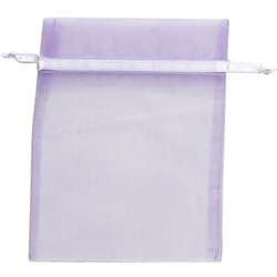 HEIKO ギフト巾着袋 オーガンジーバッグ ラベンダー M 8705043