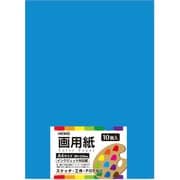 HEIKO 画用紙 A4 ライトブルー 2163722