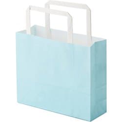 HEIKO 手提げ紙袋 25チャームバッグ 平手 18-2 白筋無地 B 3273213