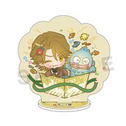 エリオスライジングヒーローズ×サンリオキャラクターズ アクリルスタンド ギフトボックス Ver. 15. ジェイ・キッドマン×ハンギョドン [キャラクターグッズ]