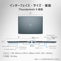 ヨドバシ.com - デル DELL ノートパソコン/Inspiron 16 Plus 7620/16.0 ...