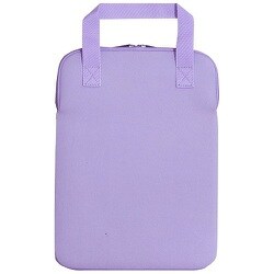 11.6インチ PC汎用 ストレッチバッグ ファスナー ラベンダー SZC-FC112207LV