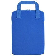 11.6インチ PC汎用 ストレッチバッグ ファスナー ブルー SZC-FC112207BL