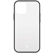 IFT-121BK [IIIIfit Clear（イーフィット クリア） iPhone 14/13対応ケース ブラック]