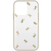 IFT-123BER [IIIIfit Clear（イーフィット クリア） 2022 iPhone 14 Pro/13 Pro対応ケース クマ]