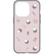 MF-334E [ミッフィー IIIIfit iPhone 14 Pro/13 Pro対応ケース ミッフィー＆フラワー]