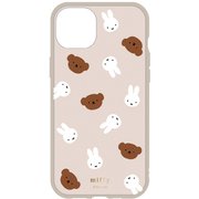 MF-335B [ミッフィー IIIIfit iPhone 14 Plus対応ケース ミッフィー＆ボリス]