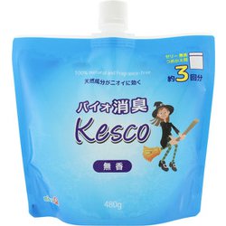 ケスコ ゼリー 無香 つめかえ用 480g [消臭剤]