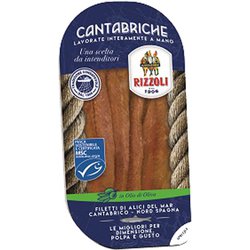 リッツォーリ アンチョビ フィレ カンタブリア40g [期限切迫商品（賞味期限：2025年9月25日）]