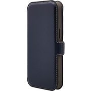 7012IP261BO [iPhone 14/13用 ケース カバー 手帳型 スタンド機能 スマートフリップ ネイビー]