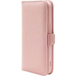 7023IP261BO [iPhone 14/13用 ケース カバー 手帳型 スタンド機能 ハンドストラップ付き ライトピンク]