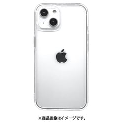 7085IP261HB [iPhone 14/13用 ケース カバー ハイブリッド TPU＋PC 耐衝撃吸収 クリア 透明]