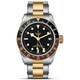 スチール＆ゴールド 200m防水 MT5652 並行輸入品 1年保証 79833MN-0001BlackBayGMT41mm