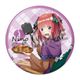 映画 五等分の花嫁 描き下ろし 76mm缶バッジ キャンプ Ver. 中野二乃 [キャラクターグッズ]