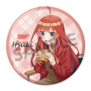 映画 五等分の花嫁 描き下ろし 76mm缶バッジ キャンプ Ver. 中野五月 [キャラクターグッズ]
