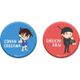 名探偵コナン ゆるパレット 缶バッジ2個セット 江戸川コナン＆赤井秀一 [キャラクターグッズ]