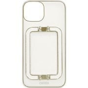 YP-MFI14P-01WH [iPhone 14 Pro用 カラーレザーケース スノーホワイト]