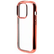 7196IP261PTP [iPhone 14 Pro用 ケース カバー VANILLA PACK TPUケース メタルフレーム 2.7mm curve ローズゴールド]