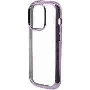 7197IP261PTP [iPhone 14 Pro用 ケース カバー VANILLA PACK TPUケース メタルフレーム 2.7mm curve パープル]