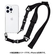 7260IP261PHB [iPhone 14 Pro用 ケース カバー TFS ハイブリッドケースTPU×PC CL＋ユーティリティーショルダーストラップ ブラック]