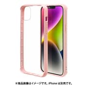 7224IP267HB [iPhone 14 Plus用 ケース カバー VANILLA PACK AIR LITE ハイブリッドケース TPU×PC 衝撃吸収 5H スモーキーピンク]