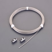 EA628SB-51 [0.45mm×5m/7×7 ワイヤーロープ（ステンレス/クリップ付）]